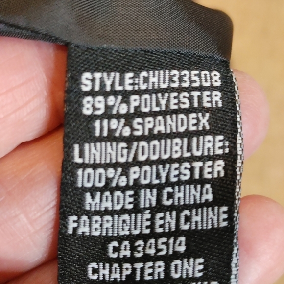 NICOLE MILLER OPEN FRONT CAREER BLAZER, BLACK L - Picture 8 of 9